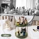 thumbnail image 4 of Organizador de maquillaje Asayuee 360, giratorio, 2 niveles, ABS verde, 4 of 7
