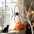 thumbnail image 5 of Beaded Spider Suncatcher Ornament, 15.16X3.93 inch Crystal Teardrop Wind Chime, Gothic Window Hanging Accent, Whimsical Wall Art Decor, Spooky Season Porch Pendant, Boho Indoor Light Catcher, 5 of 7