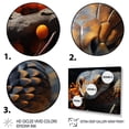 thumbnail image 3 of Designart "Africa Reptiles Glide" Animals Floater Framed Wall Art Living Room, 3 of 7