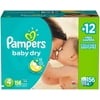 Pampers Baby-Dry ECON BONUS Size 4 - 156ct/1pk