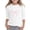 1-White1216, variant on Kiijoy Toddler Girl's T-Shirt Bowknot Print 3/4 Sleeve Crew Neck T Shirt, Sizes 3-4