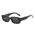 thumbnail image 2 of Lumistal Sunglasses for Women UV Protection Retro Shades Lightweight Classic Daily Sun Glasses Vintage Retro Frame Lightweight Durable Plastic Frame Fashion Sunnies for Women A One Size, 2 of 6