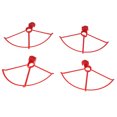 thumbnail image 4 of Propeller Guard, 4Pcs Correspondent à Haute Ténacité Lame d'Installation Facile Couvercle Prop pour le Remplacement Rouge, 4 of 8