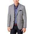 thumbnail image 1 of Tallia Mens Houndstooth Sport Coat, Grey, 38 Regular, 1 of 1