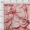 thumbnail image 2 of oneOone Cotton Poplin Peach Fabric Florals Sewing Fabric By The Yard Printed Diy Clothing Sewing Supplies 56 Inch Wide, 2 of 6