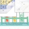 thumbnail image 3 of Kids Shower Curtain, Girls Shower Curtain, Boys Shower Curtain, Funny Words Teen Motivational Shower Curtains, 72W x 72H inch Extra Long Wide Shower Curtain with Hooks Kids Bathroom Decor, 3 of 6