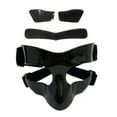 thumbnail image 1 of Máscara de baloncesto, máscara facial para nariz rota, hombres y mujeres, protector facial ajustable para nariz rota para gimnasio, ejercicio, fútbol 14cmx9cm, 1 of 8