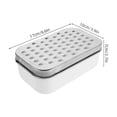 thumbnail image 2 of unbranded Rallador Para Cocina Con Caja Y Doble Cara Acero Inoxidable Ideal Para Queso Y Vegetales, 2 of 8