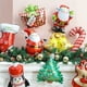 thumbnail image 5 of Globos navideños inflables de pie, Papá Noel, muñeco de nieve, juego de globos de papel de aluminio, suministros de decoración, decoración de Año Nuevo 2025, 5 of 5