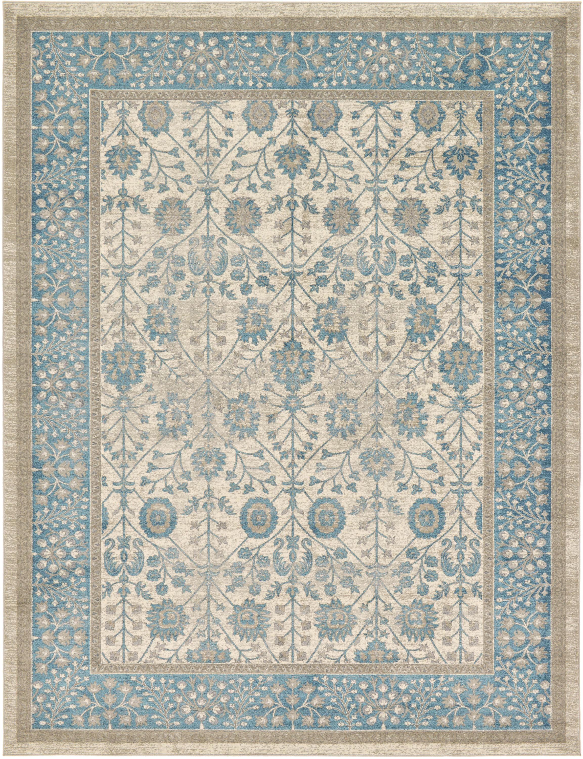 Unique Loom Gneis Salzburg Vintage Floral Area Rug or Runner Walmart