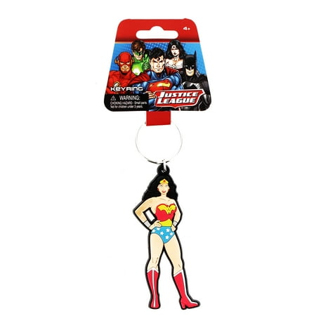 Pvc Key Ring - DC Comics Soft Touch PVC Figural Key Ring: Wonder Woman