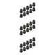 thumbnail image 2 of Speravity 10 Uds tuercas de goma M5 M6 cierre ciego parabrisas carenado capó accesorios de sujeción para motocicleta Type4 NO4 Speravity CBP154542, 2 of 6