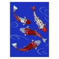 thumbnail image 1 of Toland Home Garden 1010877 Koi Collection 28 x 40 Inch Decorative, House Flag- 28" x 40", Red, 1 of 1