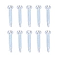 thumbnail image 4 of Vis Croisées 50 Pcs Vis de Forage en Acier au Carbone Galvanisé Auto-Perçantes 4.2x32mm, 4 of 8