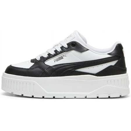Women's Puma Karmen II Idol Puma White-Puma Black-Silver (397461 03) - 9