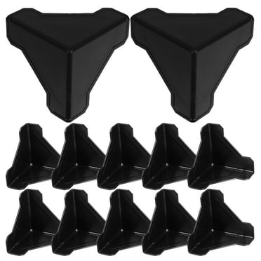 Melantax Pack of 100 plastic corner protectors for cardboard packaging