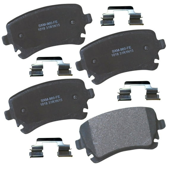Bendix Brakes Disc Brake Pad Set Fits select: 2013 AUDI A4, 2013 AUDI A5