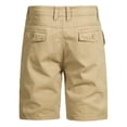 thumbnail image 5 of SEMIMAY Male Summer Cargo Pants Solid Color Pocket Tether Plus Size Wash Shorts, 5 of 6