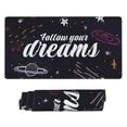 thumbnail image 6 of XMXT Non-Slip Gaming Mouse Pad, Cosmic Dreams Illustration Mousepad Computer Keyboard Mats Desk Pads Office Decor Accessories, 15.8"x29.5", 6 of 8