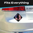 thumbnail image 6 of Stickios American Flag Decal - Bigfoot Distressed Flag Vinyl Sticker For Your Car, Jeep, Truck, Water Bottle, Laptop - American Bigfoot (6.3"x6.3"), 6 of 7