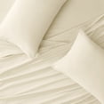 thumbnail image 4 of Truly Soft Everyday Solid Microfiber 100% Microfiber Polyester Deep Pocket Vanilla 3-Piece Twin XL, All Season, Adult Size, OEKO-TEX Certified, 4 of 13