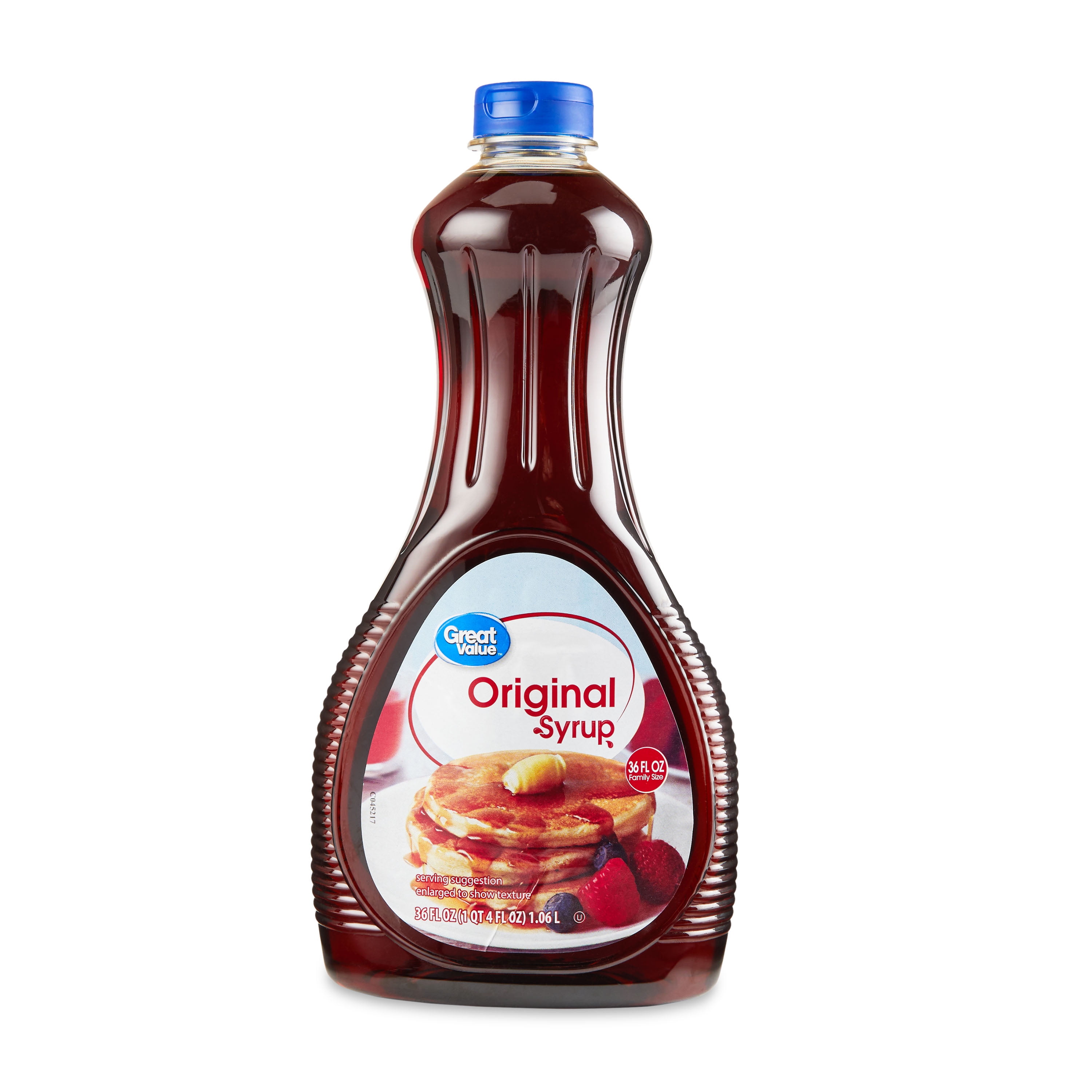 Great Value Original Syrup, Family Size, 36 fl oz