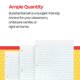 thumbnail image 3 of Cuaderno School Smart Sulphite con 3 orificios perforados, 21 x 28 cm, 100 hojas, 3 of 8