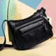 thumbnail image 5 of Bolso de hombro para mujer Cuero de PU Bolsillo con cremallera múltiple Correa ajustable Monede CACAGOO Bolso de hombro de mujer, 5 of 7