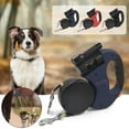 thumbnail image 2 of Dual Dogs Pet Leash Ropes Auto Retractable Pet Cat Adjustable Dual Auto Rope Rope Dog Flexible A1p0 M0L5, 2 of 7