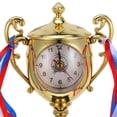 thumbnail image 2 of 1 reloj de mesa estilo trofeo para niños, reloj único, reloj despertador de escritorio., 2 of 7