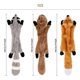 thumbnail image 2 of 3 Pack Dog Squeaky Chew Toy No Stuffing Dog Toy Plush Animal Dog Toy For Small Gift, 2 of 4
