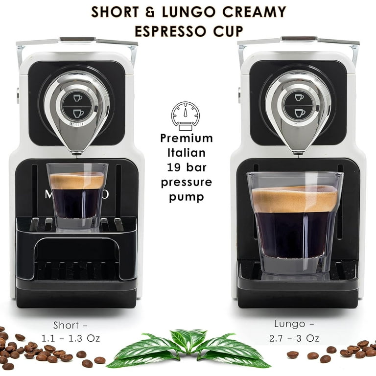 Mixpresso Espresso Machine for Nespresso Compatible Capsule, Single Serve Coffee Maker for Espresso Pods (Black)