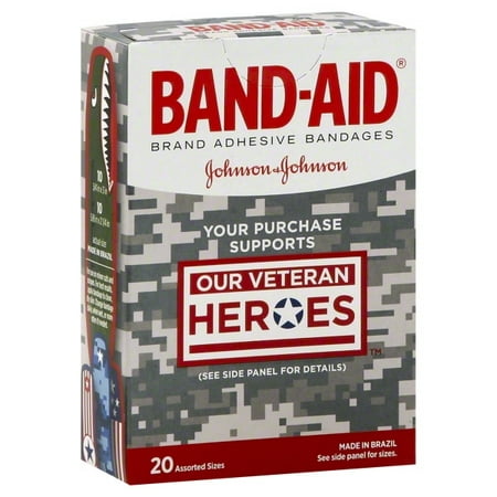 UPC 381371160808 product image for Johnson & Johnson Band Aid  Bandages, 20 ea | upcitemdb.com