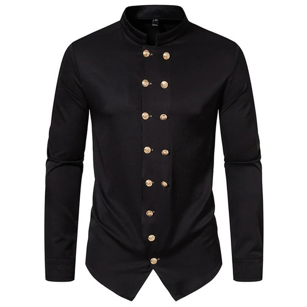 Blusa y camisa de manga larga con cuello vuelto, nueva camisa informal de moda para hombre, camisa holgada de color a juego para jóvenes, blusa y camisa de manga larga con cuello vuelto, blusa para ho