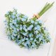 thumbnail image 2 of ¡Liquidación! Colgante artificial de imitación Ynlkorvg, 7 piezas de flores artificiales de aliento de bebé para decoración, ramo de gypsophila para arreglos florales, decoración ligera para el, 2 of 8