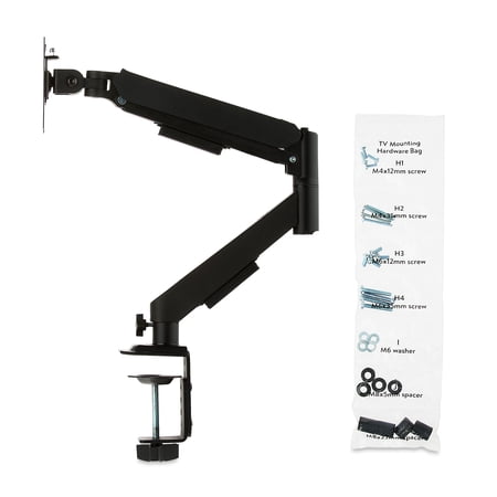 ONN SPRING ASSISTED DESK MOUNT FOR 13″ TO 32″ MONITORS/TVS, 3X LOAD TESTED, HOLDS UP TO 19.8 LBS.
