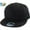 Black, variant on Junior Size Cotton Baseball Cap Adjustable Hat