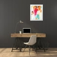 thumbnail image 3 of Vess, June Erica 15x18 White Modern Wood Framed Museum Art Print Titled - Bright Side I, 3 of 4