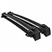 thumbnail image 3 of Spec-D Tuning Aluminium Réglable Rail de Cargo Noir Barre Transversale de Toit Compatible avec Jeep Compass 2017-2018, 3 of 4