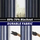 thumbnail image 3 of Cortinas DriftAway Chris Linen Blackout, 214 cm, color azul oscuro, 3 of 9