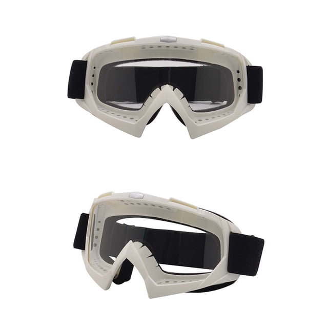 TIMIFIS Lunettes de Moto Lunettes de Motocross Lunettes de Protection Coupe-Vent Lunettes de Course Anti-Poussière Lunettes de Protection Anti-Grattement Cadeaux de Noël
