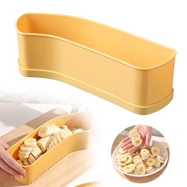 1PC Multi-Slicer, Banana Egg Cheese Butter Cutter, Luncheon Meat Hot Dog Strawberry Slicer, Multipurpose Kitchen Gadget