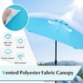 thumbnail image 6 of Costway 10FT Patio Umbrella Sunshade Market Steel Tilt with Tilt Mechanism Crank Handle, 6 of 10