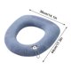 thumbnail image 3 of Yunuuuoa Warm Toilet Seat Cover Thickened Soft Cushion Washable Anti-Slip Elastic Band Universal Fit for All Toilets Cozy Comfort Winter Bathroom Upgrade, 3 of 5