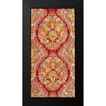 thumbnail image 2 of Artisan, Unknown 19th Century European 11x18 Black Modern Framed Museum Art Print Titled - Textile With Design of Lace and Flowers, 2 of 5
