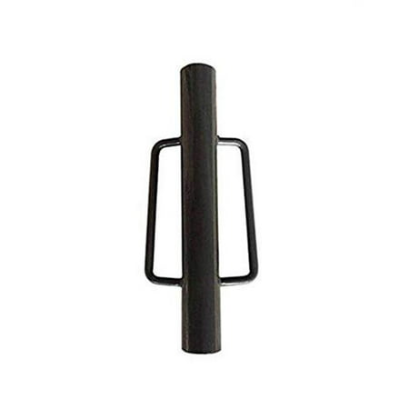MTB Fence Post Driver with Handle, 18LB Black. Your Best Garden (Best Way To Set Fence Posts)