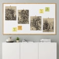 thumbnail image 3 of PixonSign Adhesive Wall Art Woodland Country Farmhouse Landscapes Posters, Set of 4 Classic Vintage Countryside Canvas Prints, Retro Master Artist Prints Wall Décor for Home Decor - 11"x14", 3 of 5
