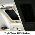 thumbnail image 7 of StangH Blackout Blind Shades for Curtain Liners - Temporary Travel Portable Adjustable Light Blocking Curtains for Car / Bay / Roof Window / Sliding Door / Nursery, Black, W51 x L78, 1 Panel, 7 of 7
