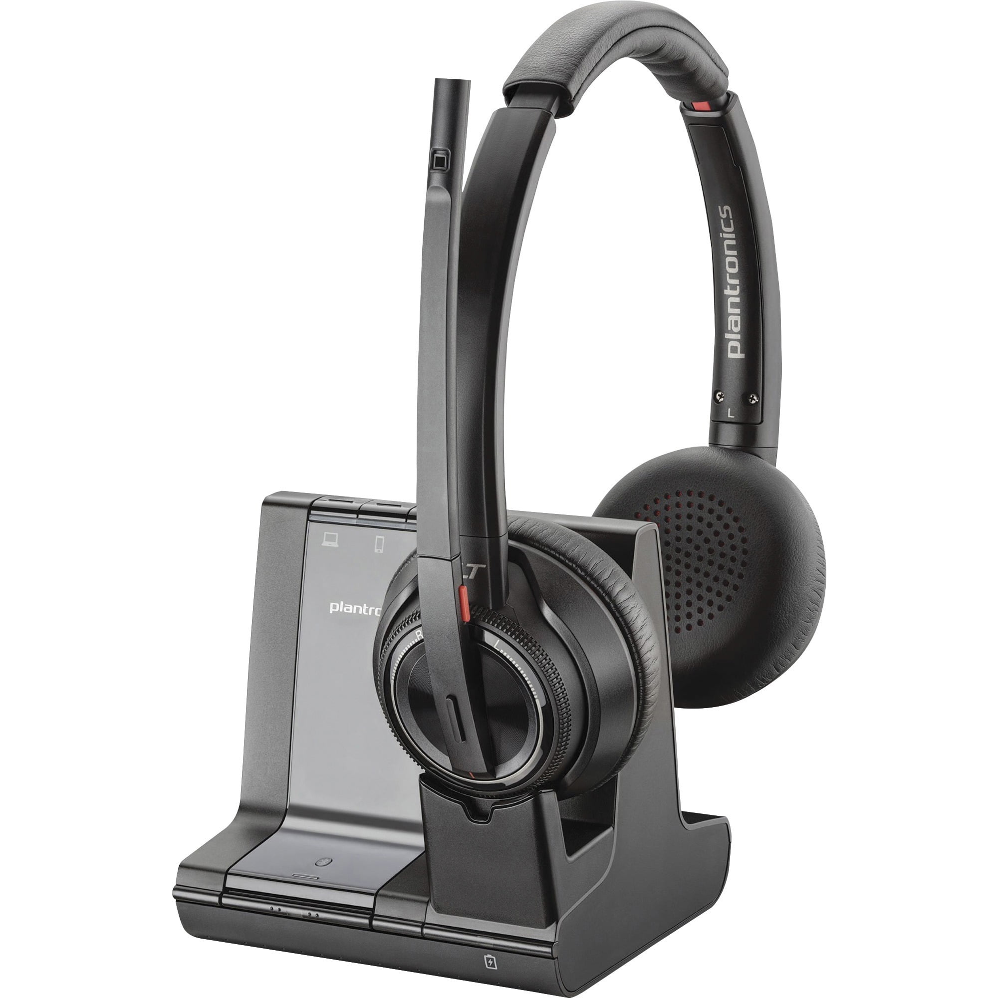 Poly Savi Wireless Headset System Black Walmart Walmart