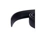 thumbnail image 4 of Cinturón de cintura con trinquete sin hebilla de PU para hombre de 35 mm de ancho Negro 125cm/49, 4 of 5